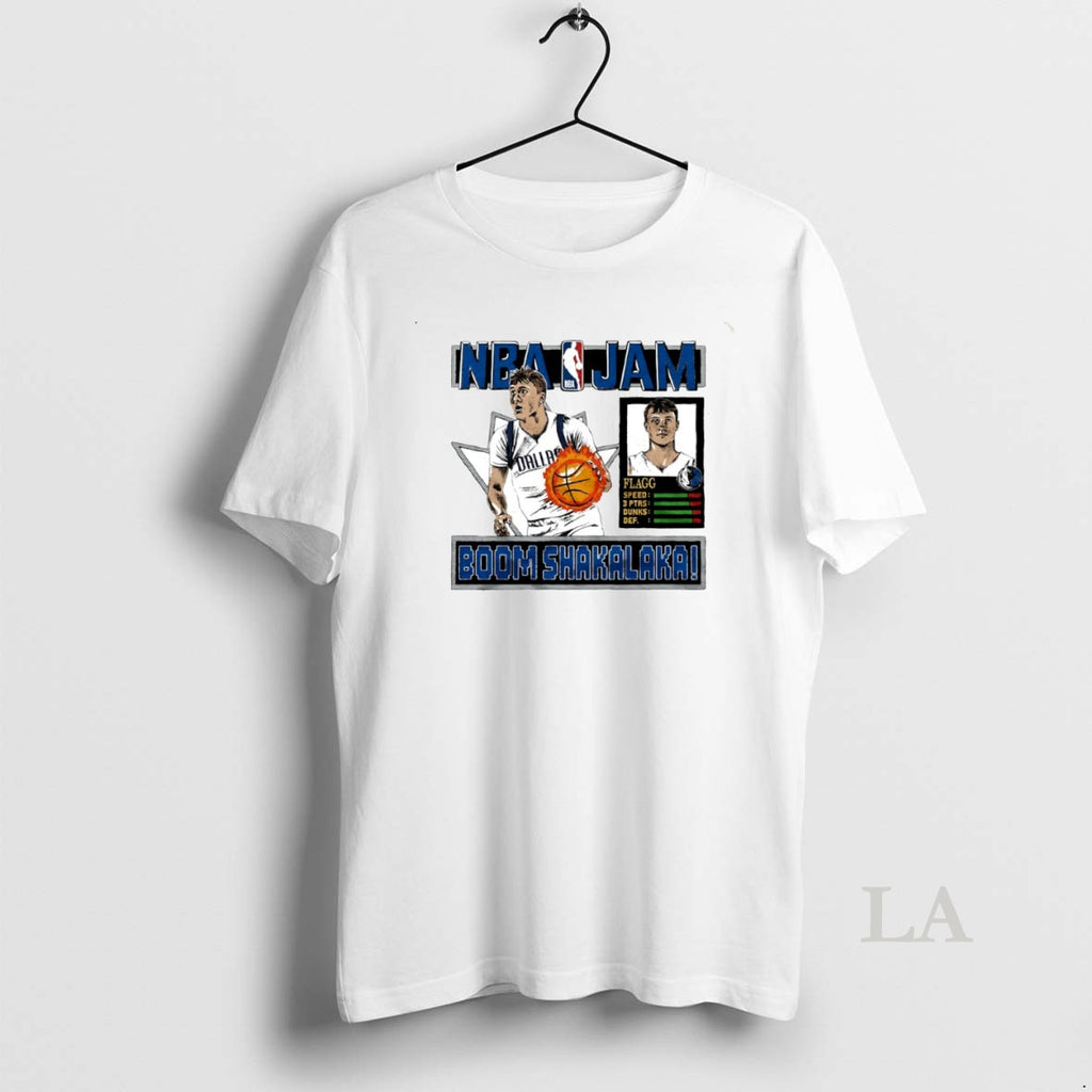 Original Nba Jam Dallas Mavericks Cooper Flagg Boom Shakalaka Circle T-Shirts, Hoodie, Sweatshirt | PrintMintTees.com