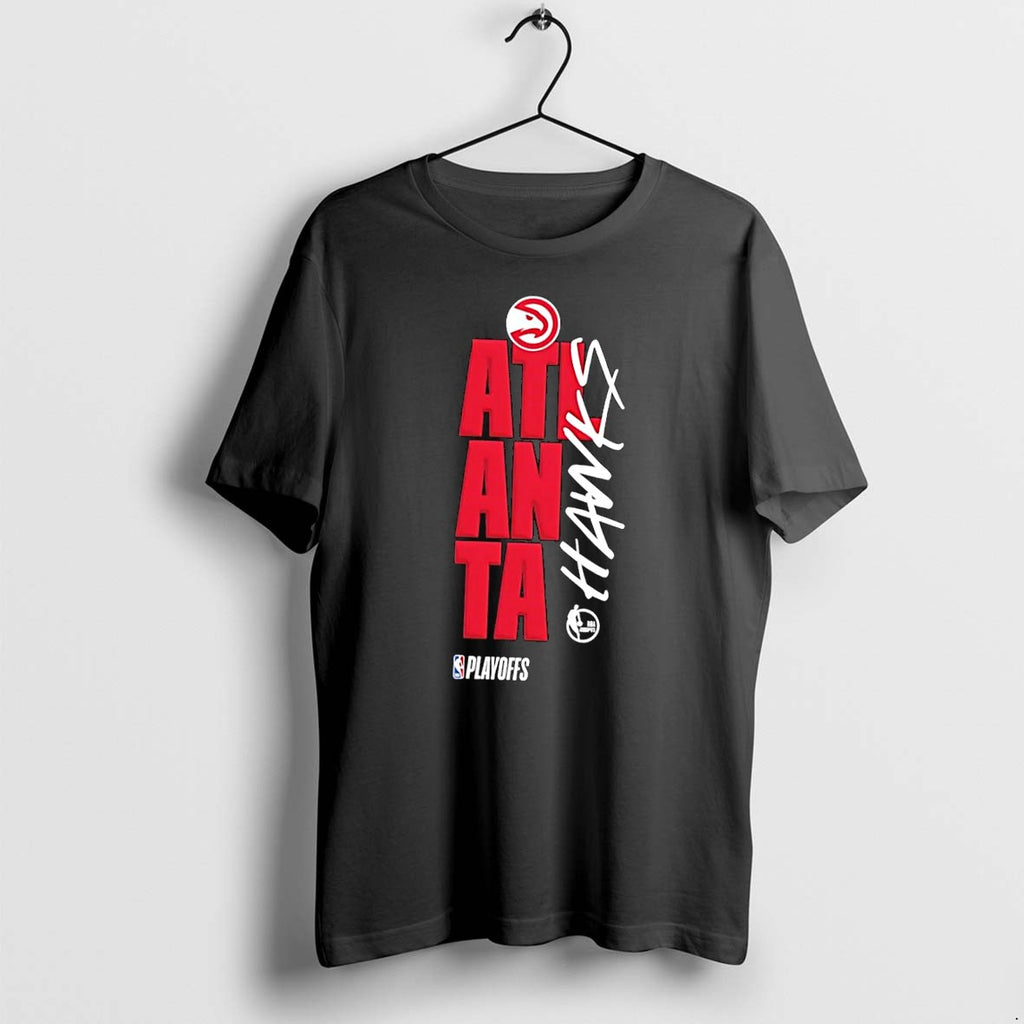 Original Nba Playoffs Atlanta Hawks Black Tshirts Jpg