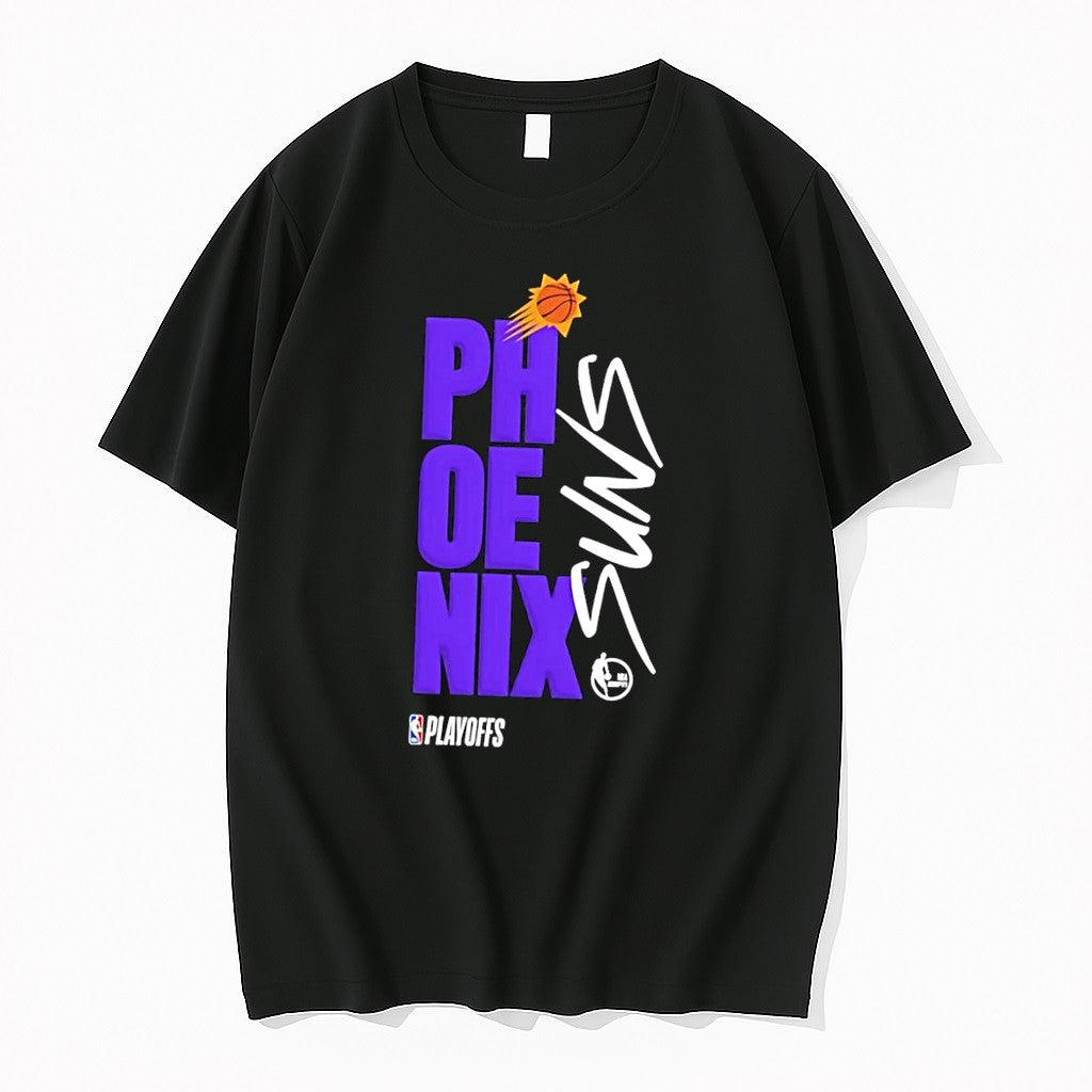Original Nba Playoffs Phoenix Suns Black Tshirts Jpg