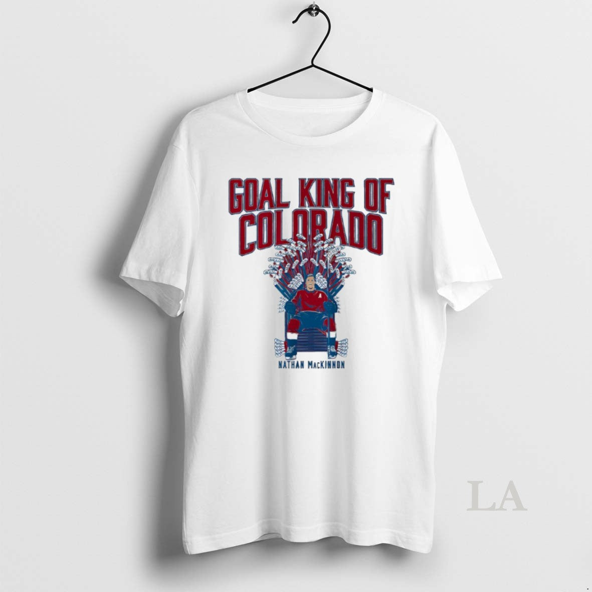 Original Nathan Mackinnon Goal King Of Colorado T-Shirts, Hoodie, Sweatshirt | PrintMintTees.com