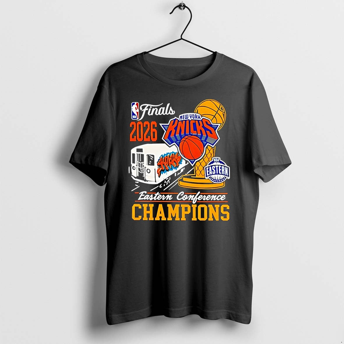 Original New York Knicks 2026 Nba Eastern Conference Champions Finals Basketball Tshirts