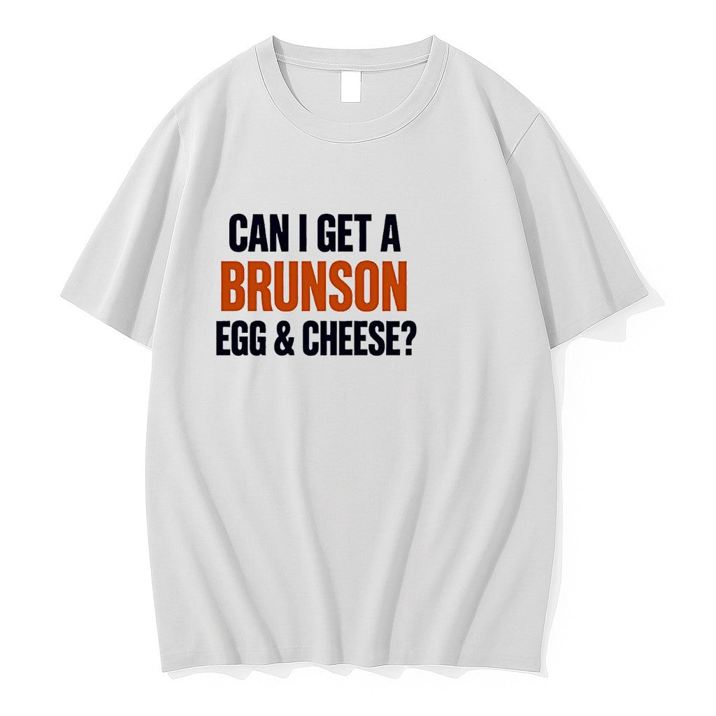 Original New York Knicks Can I Get A Brunson Egg Cheese White Tshirts Jpg