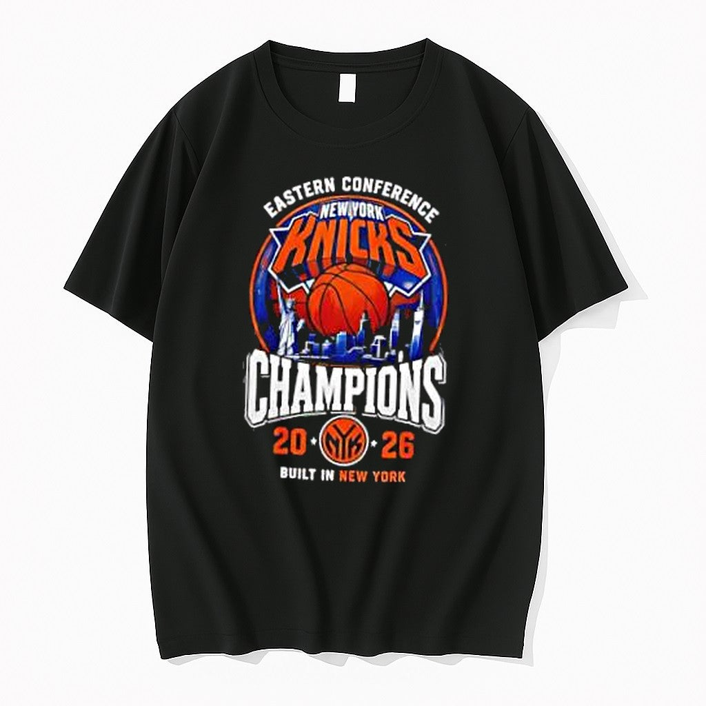 Original New York Knicks Eastern Conference Champions Built In New York 2026 Tshirts