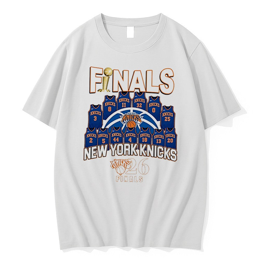 Original New York Knicks Eastern Conference Finals 2026 Jerseys Collage Tee Tshirts