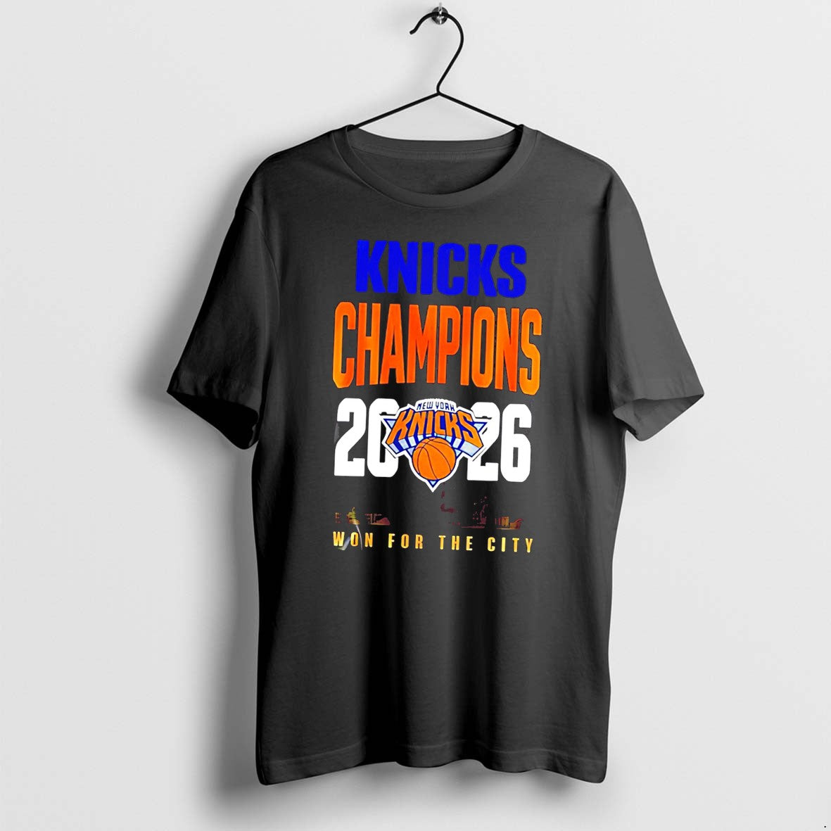 Original New York Knicks Nba Finals Champions 2026 Won For The City Tee Tshirts
