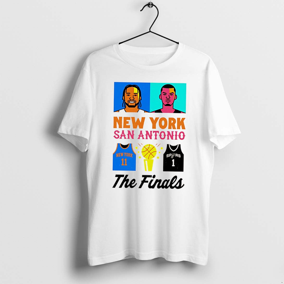 Original New York Vs San Antonio The Finals Tee Tshirts Jpg
