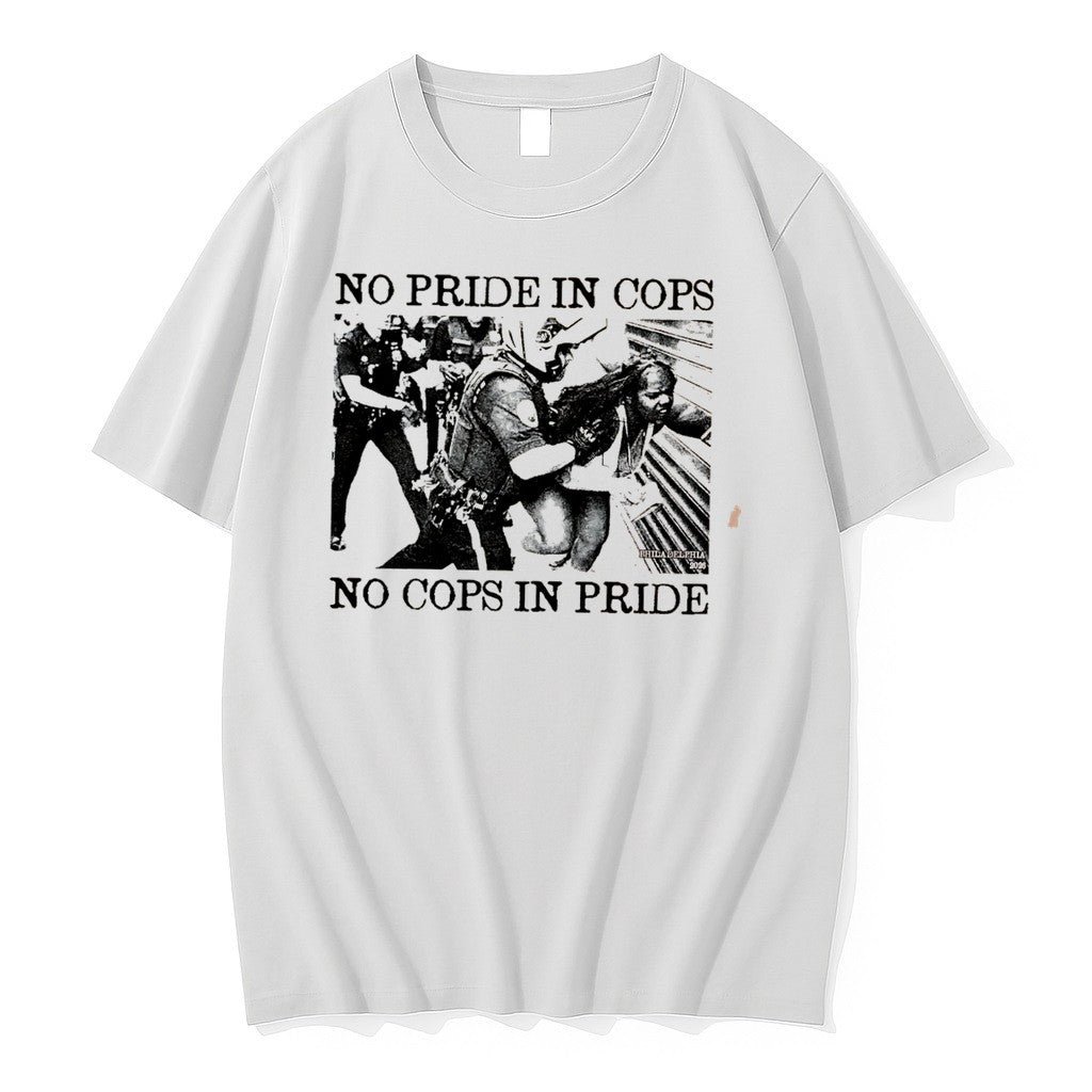 Original No Pride In Cops No Cops In Pride Tee Tshirts Jpg