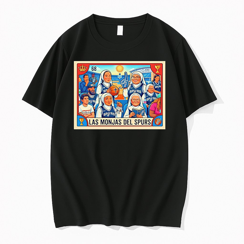 Original Nuns Las Monjas Del Spurs San Antonio Spurs Conference Champions Basketball Tshirts