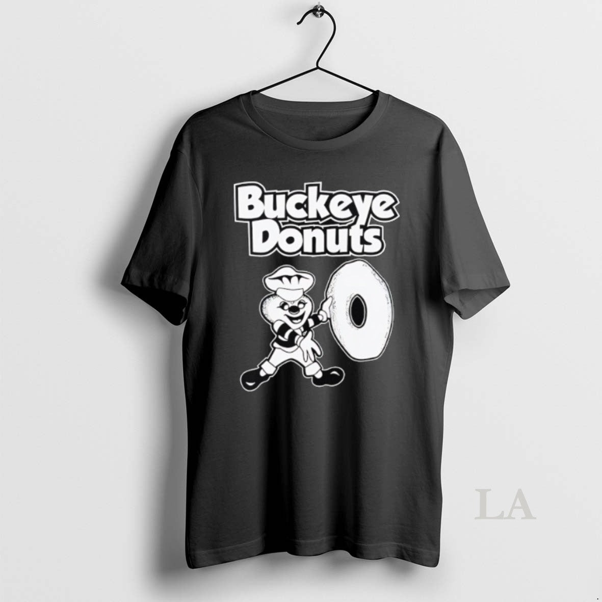 Original Ohio State Buckeye Mascot Holding Donut Buckeye Donuts T-Shirts, Hoodie, Sweatshirt | PrintMintTees.com