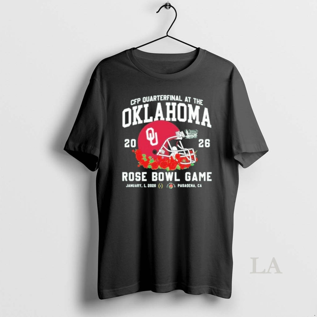 Original Oklahoma Rose Bowl 2026 Cfp Quarterfinal At The T-Shirts, Hoodie, Sweatshirt | PrintMintTees.com
