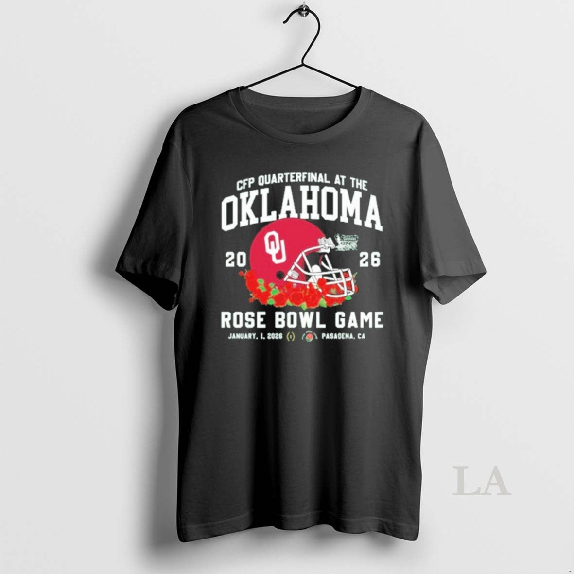 Original Oklahoma Rose Bowl 2026 Cfp Quarterfinal At The T-Shirts, Hoodie, Sweatshirt | PrintMintTees.com