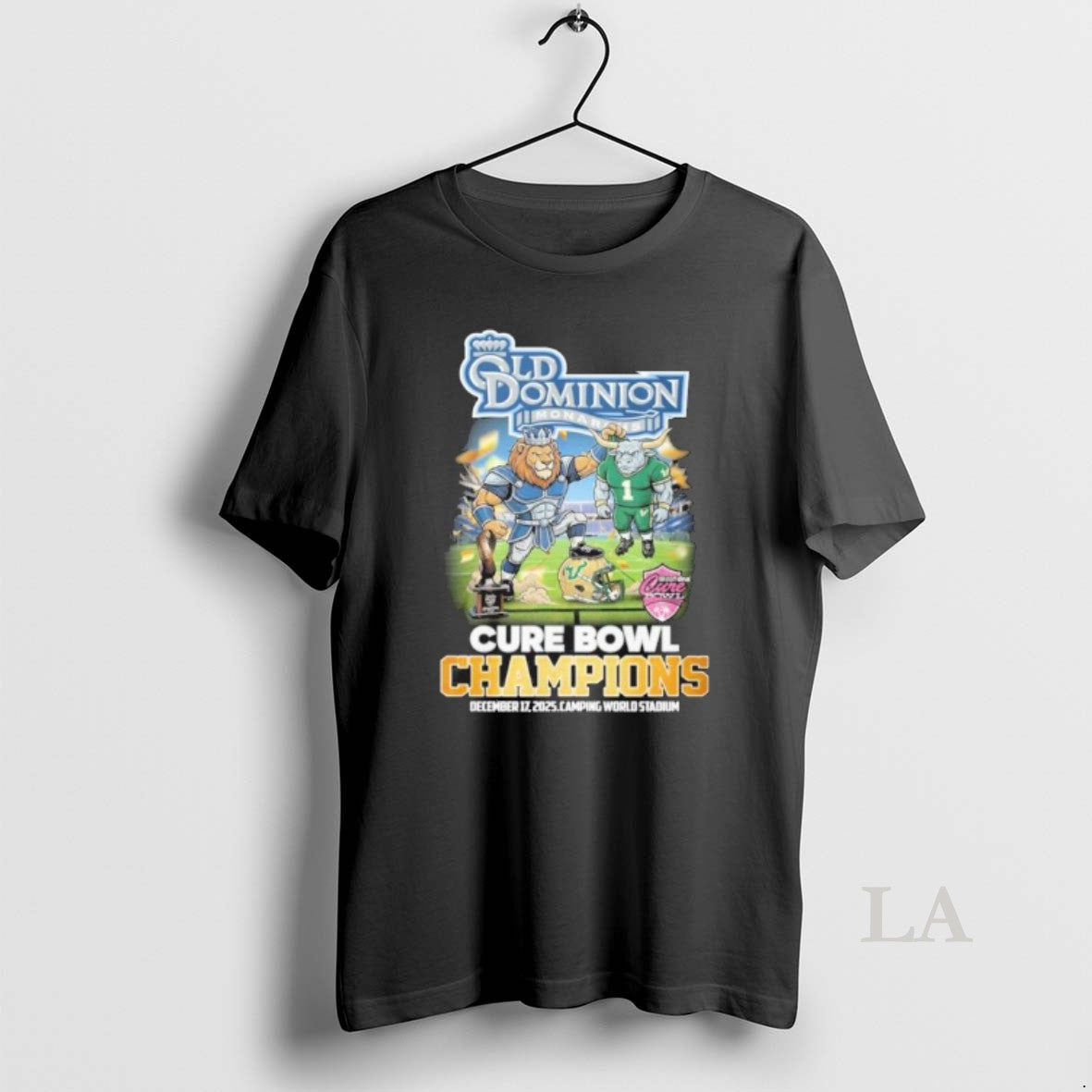 Original Old Dominion Mascot 2025 Cure Bowl Champions T-Shirts, Hoodie, Sweatshirt | PrintMintTees.com