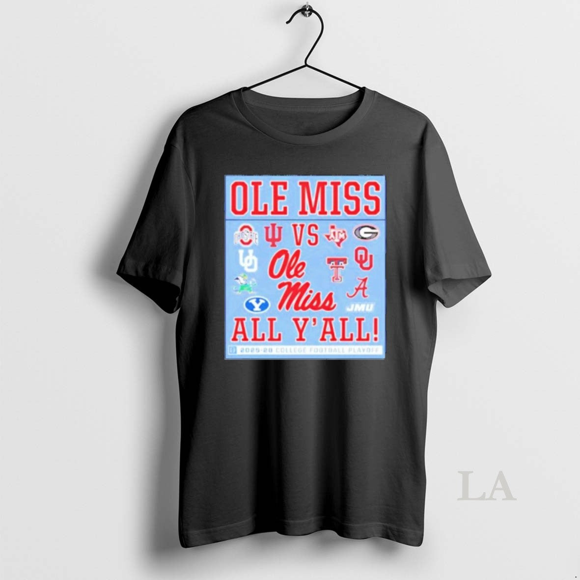 Original Ole Miss Vs Yall Cfp 2025 26 T-Shirts, Hoodie, Sweatshirt | PrintMintTees.com