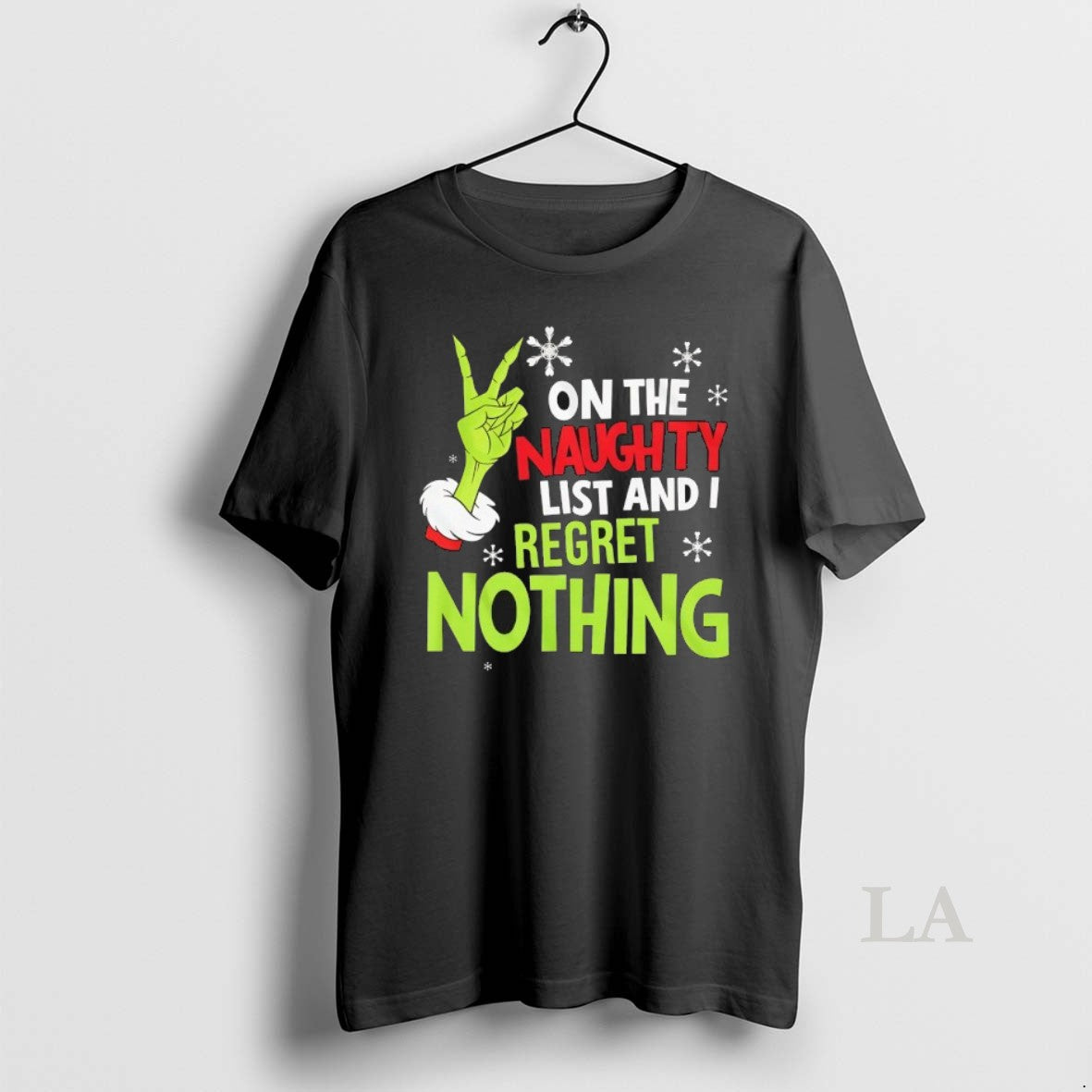 Original On The Naughty List And I Regret Nothing T-Shirts, Hoodie, Sweatshirt | PrintMintTees.com