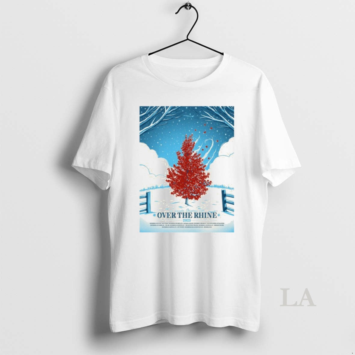 Original Over The Rhine Acoustic Christmas 2025 Tour T-Shirts, Hoodie, Sweatshirt | PrintMintTees.com