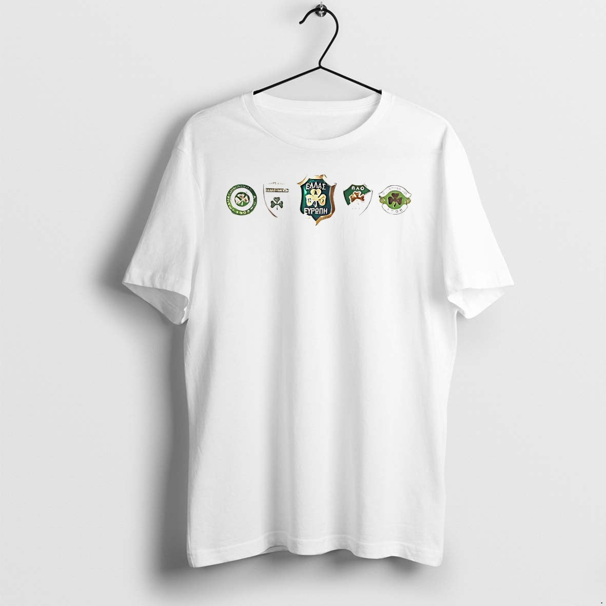 Original Panathinaikos Fc Emblems Ellas Europi Pao 1908 Logo Tshirts Jpg