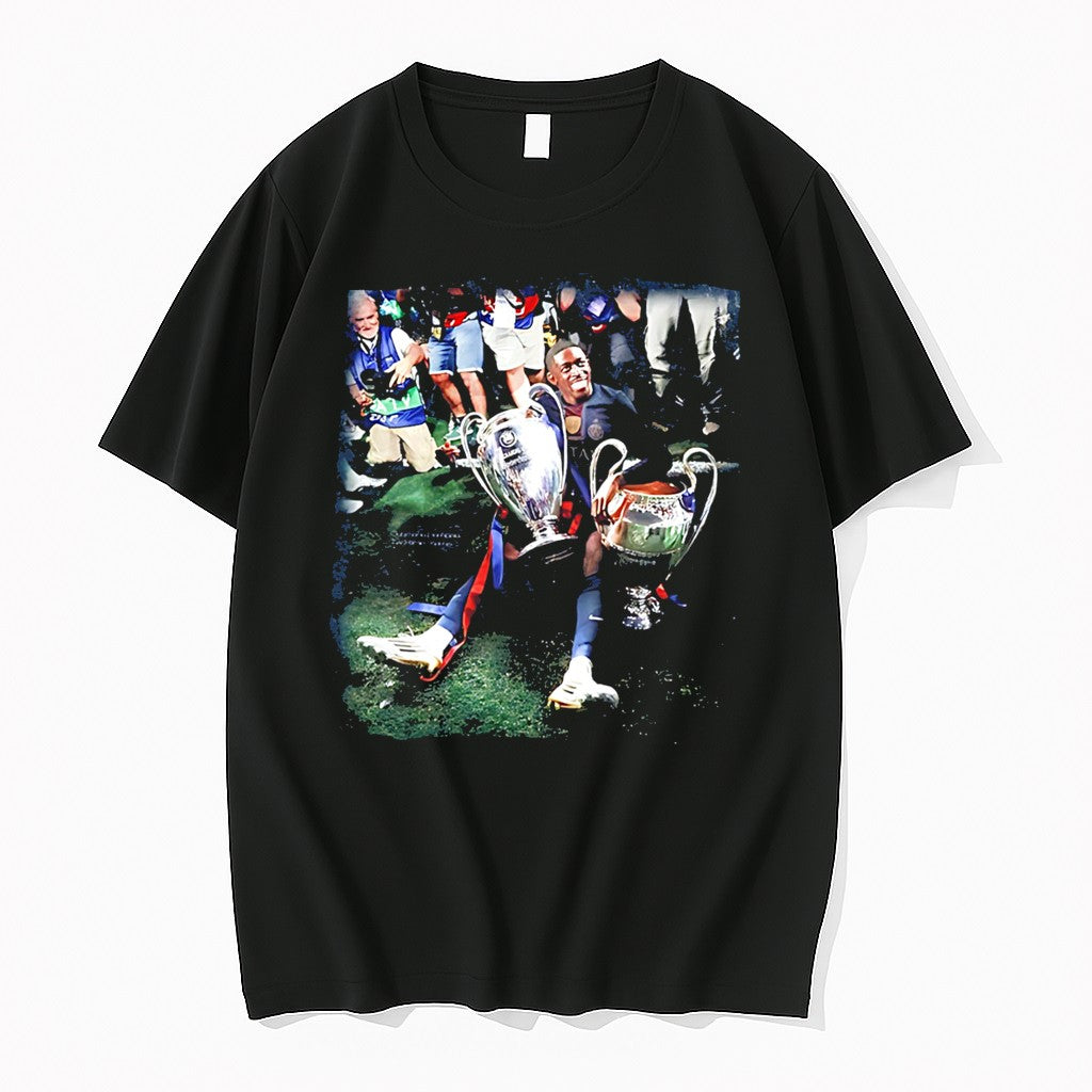 Original Paris Saint Germain Ousmane Dembele 2 Trophies Tee Tshirts Jpg