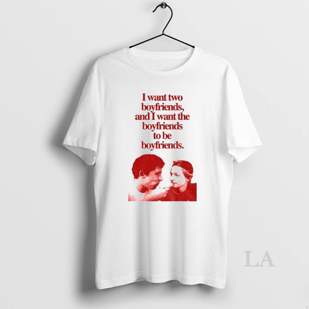 Original Patrick Zweig Art Donaldson I Want Two Boyfriends And I Want The Boyfriends To T-Shirts, Hoodie, Sweatshirt