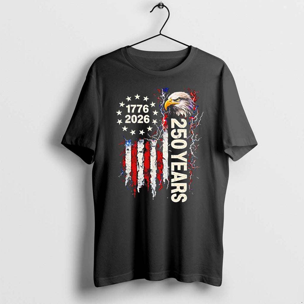 Original Patriotic Bald Eagle Usa 250th Anniversary 1776 2026 Tshirts Jpg