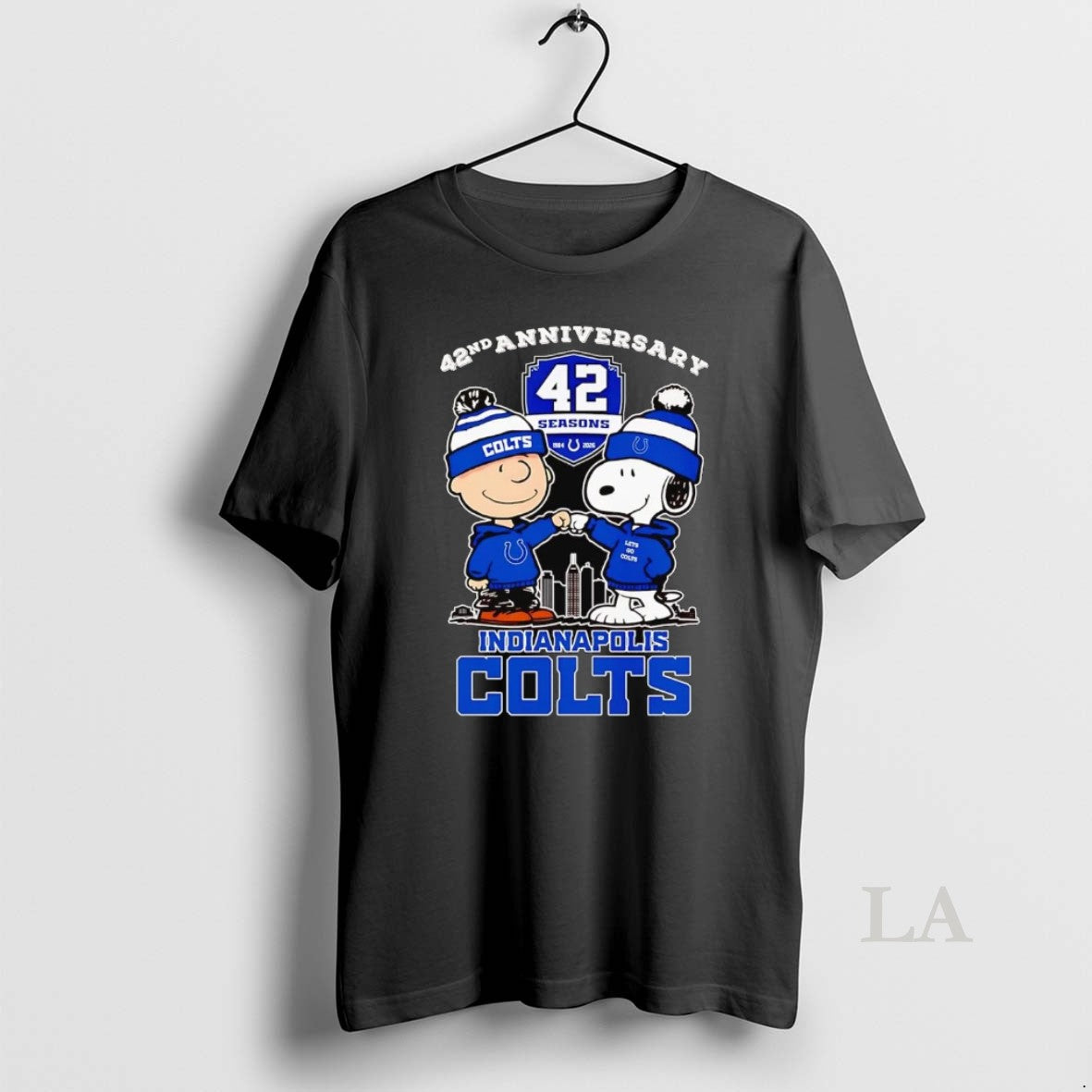 Original Peanuts 42nd Anniversary 1984 2026 Indianapolis Colts T-Shirts, Hoodie, Sweatshirt | PrintMintTees.com