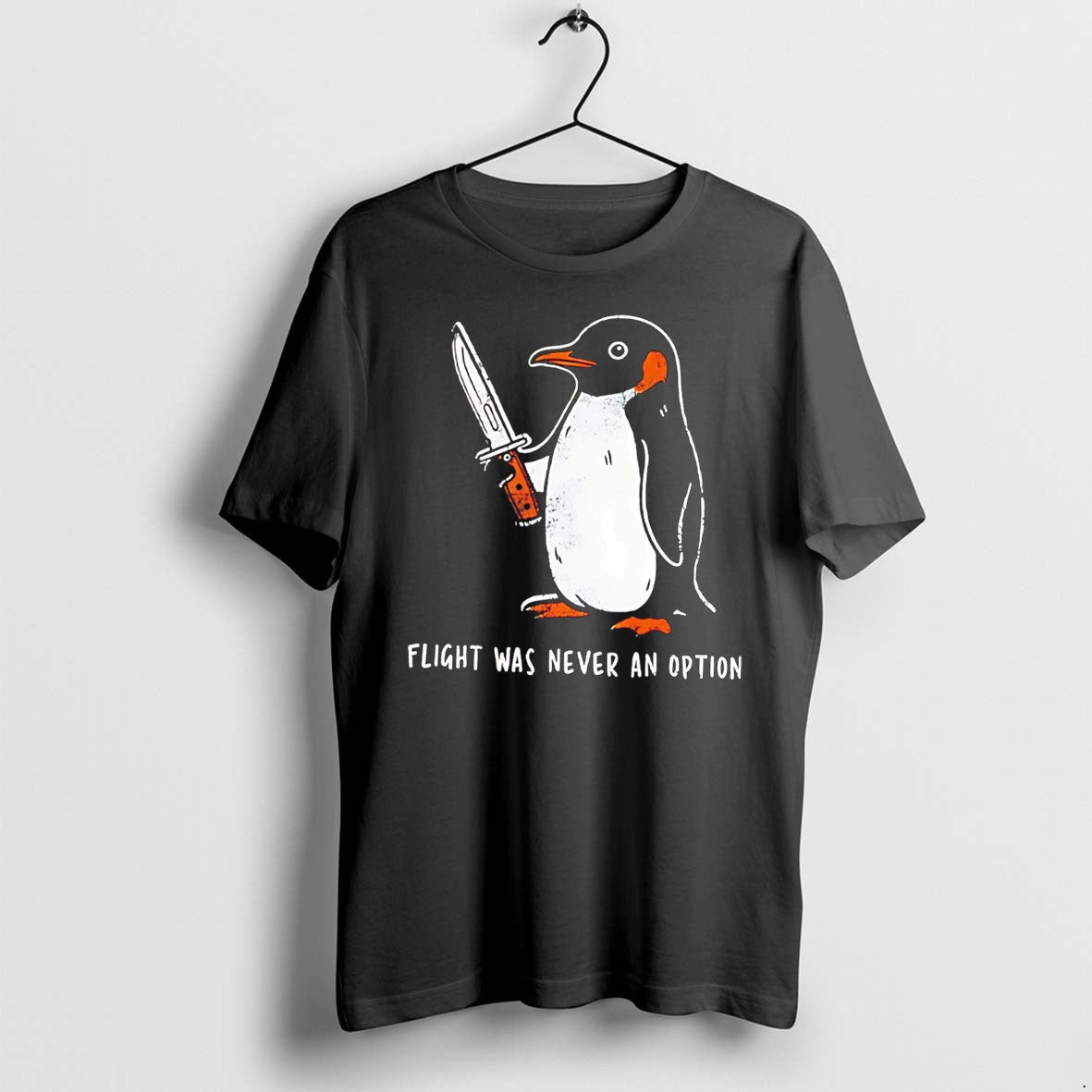 Original Penguin Flight Was Never An Option Tee Tshirts Jpg