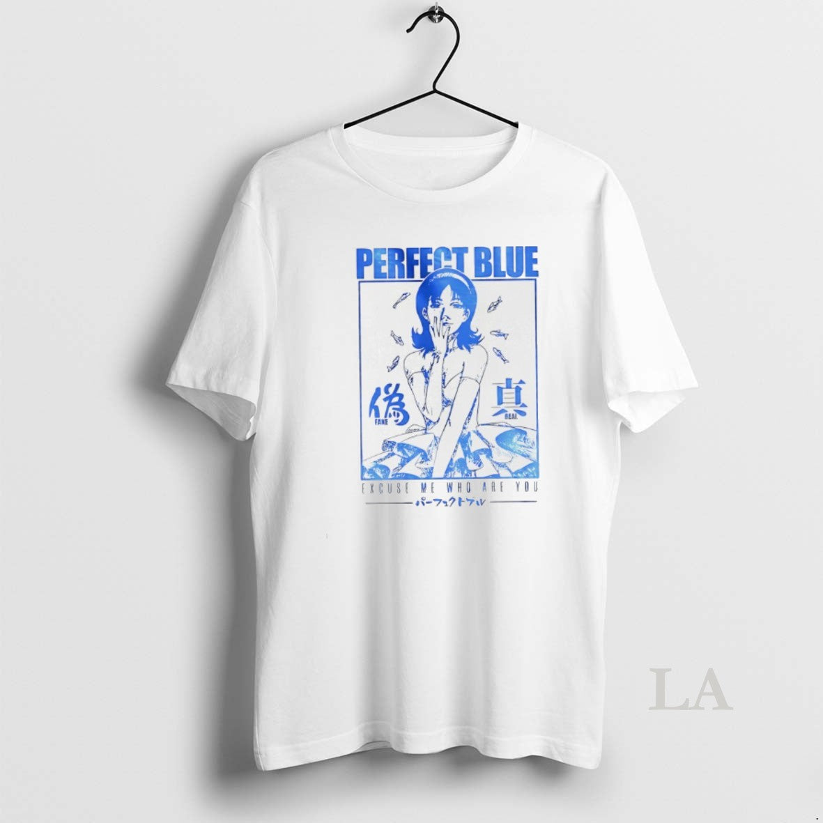 Original Perfect Blue Excuse Me Who Are You T-Shirts, Hoodie, Sweatshirt | PrintMintTees.com