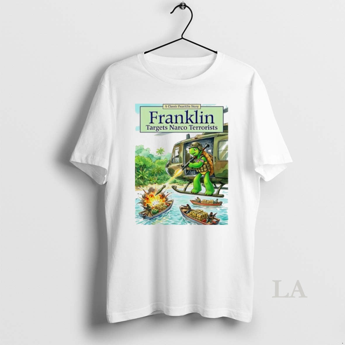 Original Pete Hegseth Franklin Targets Narco Terrorists T-Shirts, Hoodie, Sweatshirt | PrintMintTees.com
