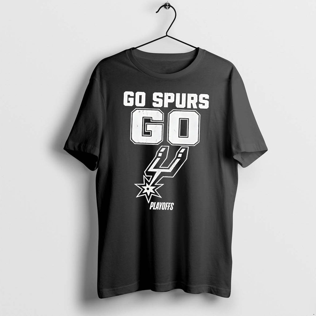 Original Playoffs San Antonio Spurs Support Go Black Tshirts Jpg