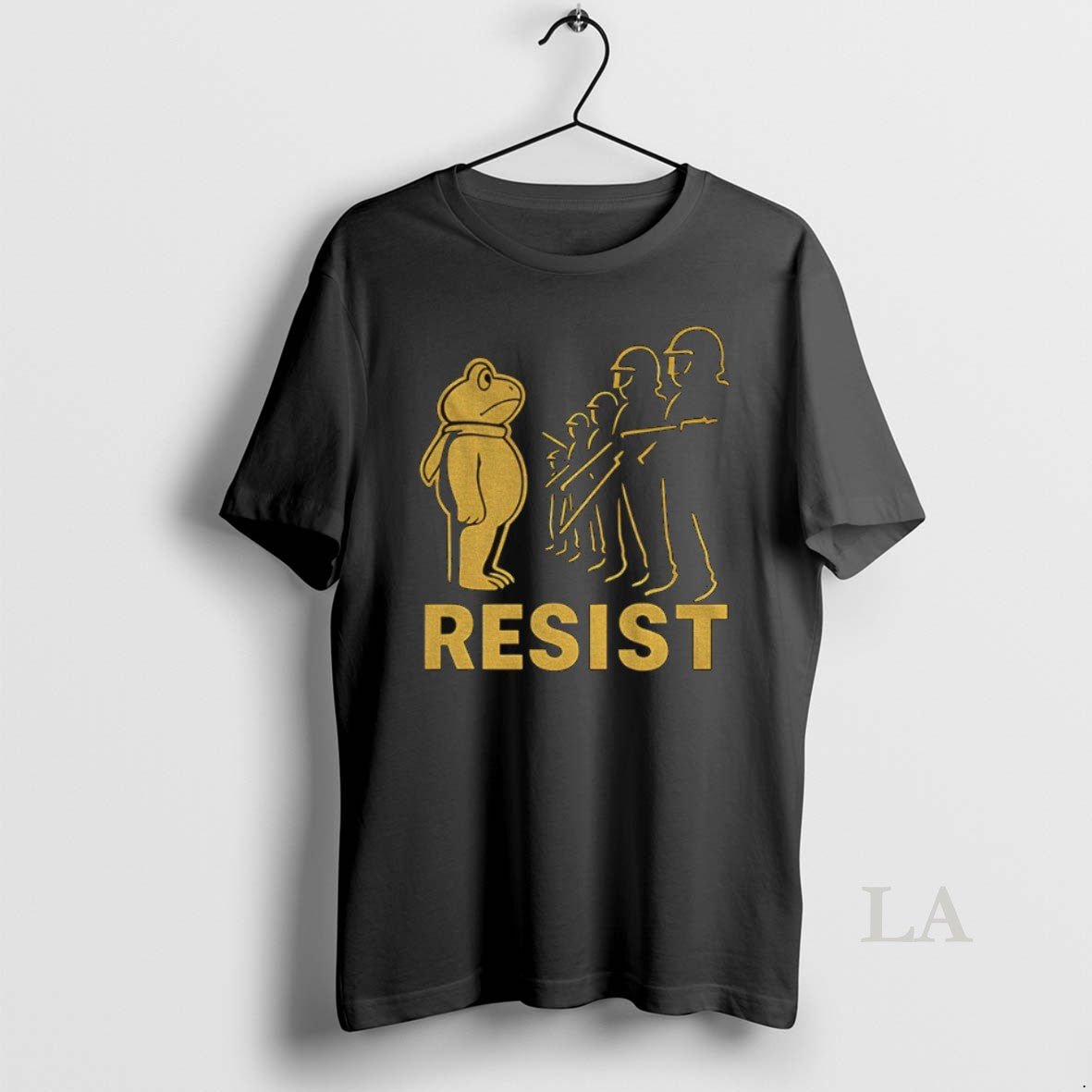 Original Portland Frog Resist Abolish Ice Anti Fascism Peaceful Protest