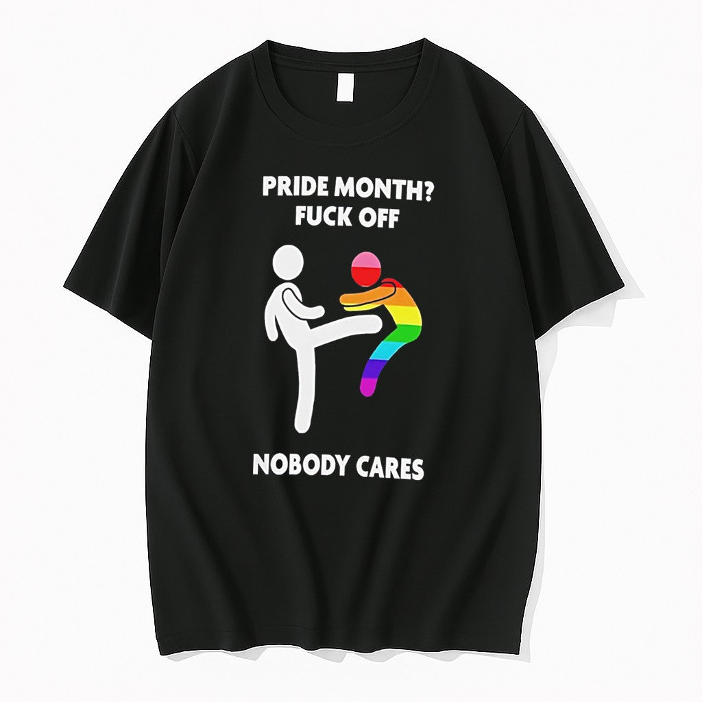 Original Pride Month Fuck Off Nobody Cares Tee Tshirts Jpg