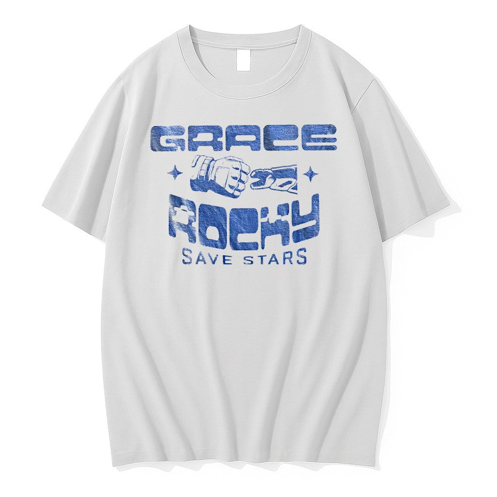 Original Project Hail Mary Science Fiction Fan Grace Rocky Save Stars Tshirts