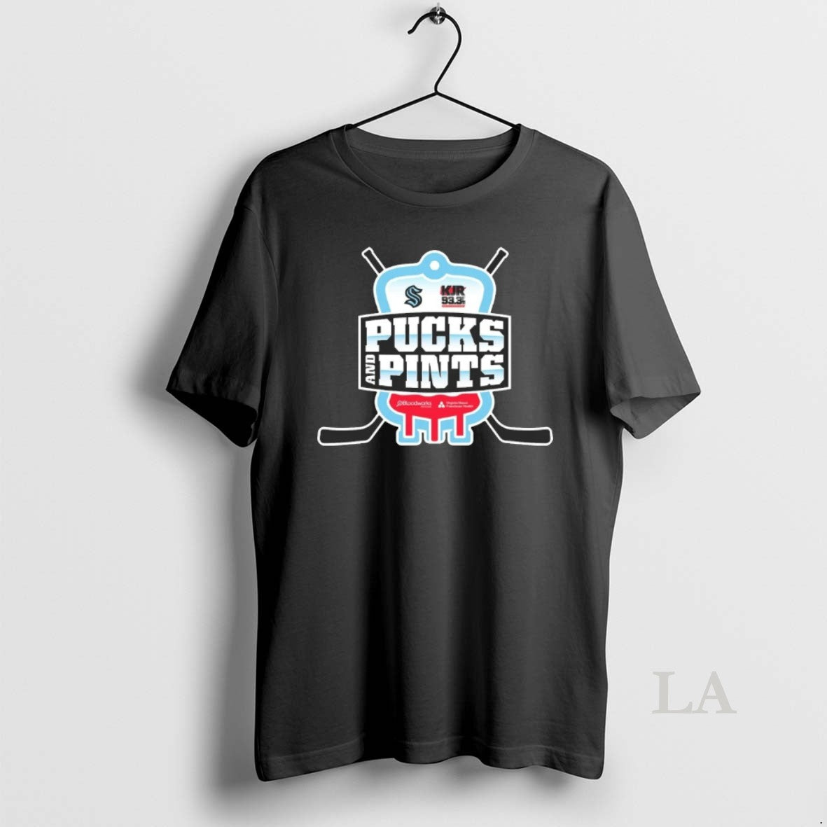Original Pucks And Pints Seattle Kraken Kjr 93 T-Shirts, Hoodie, Sweatshirt | PrintMintTees.com