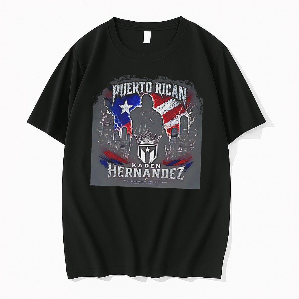 Original Puerto Rican Kaden Hernandez Amenrican Flag Tee Tshirts Jpg