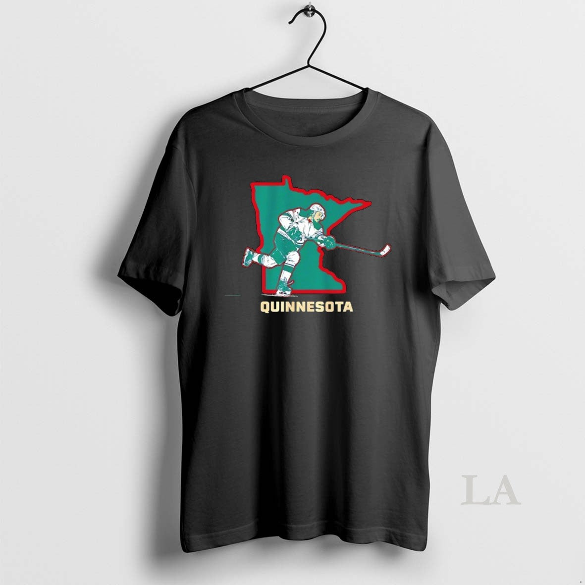 Original Quinnesota Minnesota Wild Hockey Quinn Hughes 43 State Map T-Shirts, Hoodie, Sweatshirt | PrintMintTees.com