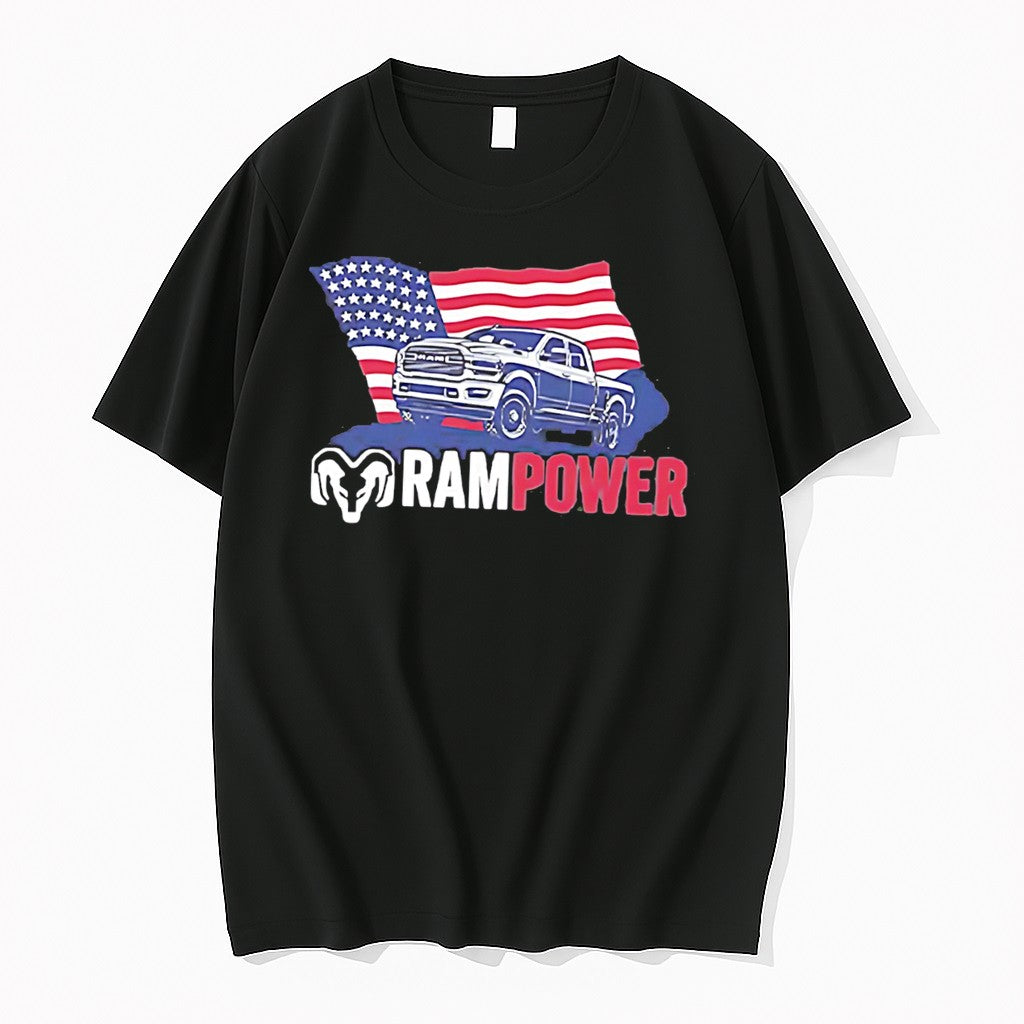 Original Ram Power Patriotic Truck Tee Tshirts Jpg