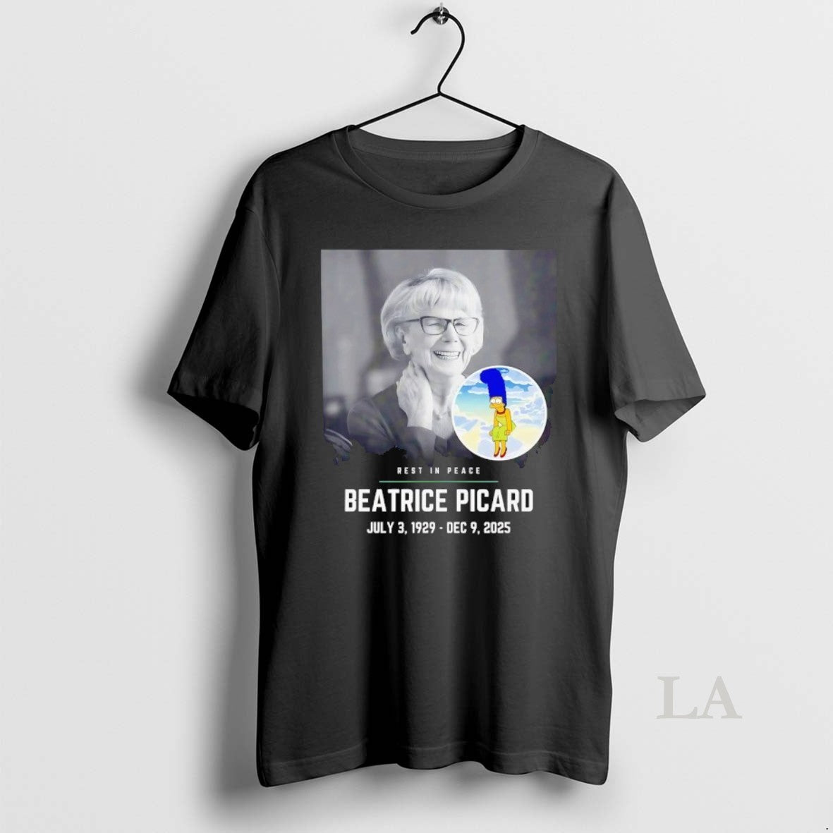 Original Rest In Peace Beatrice Picard 2025 T-Shirts, Hoodie, Sweatshirt | PrintMintTees.com