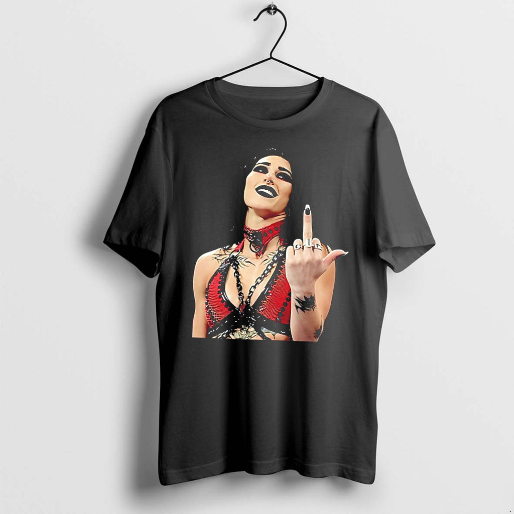 Original Rhea Ripley Middle Finger Tee Tshirts Jpg