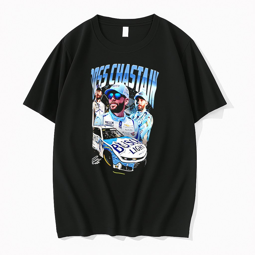 Original Ross Chastain Black Collage Tee Tshirts Jpg