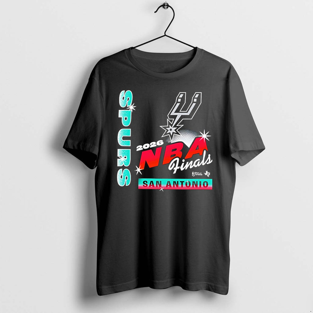 Original San Antonio Spurs Basketball 2026 Nba Finals Billboard Franklin Tshirts