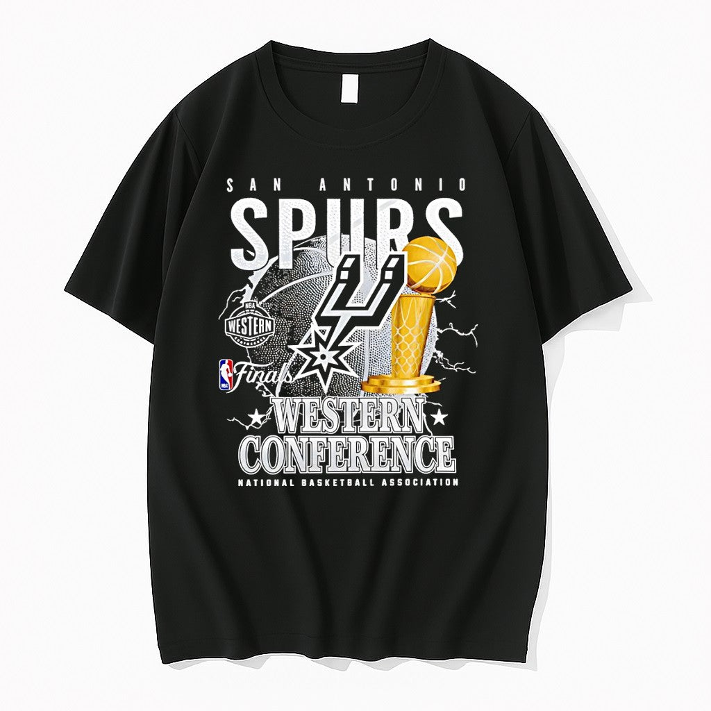 Original San Antonio Spurs Basketball Western Conference Finals National Championship 2026 Tshirts