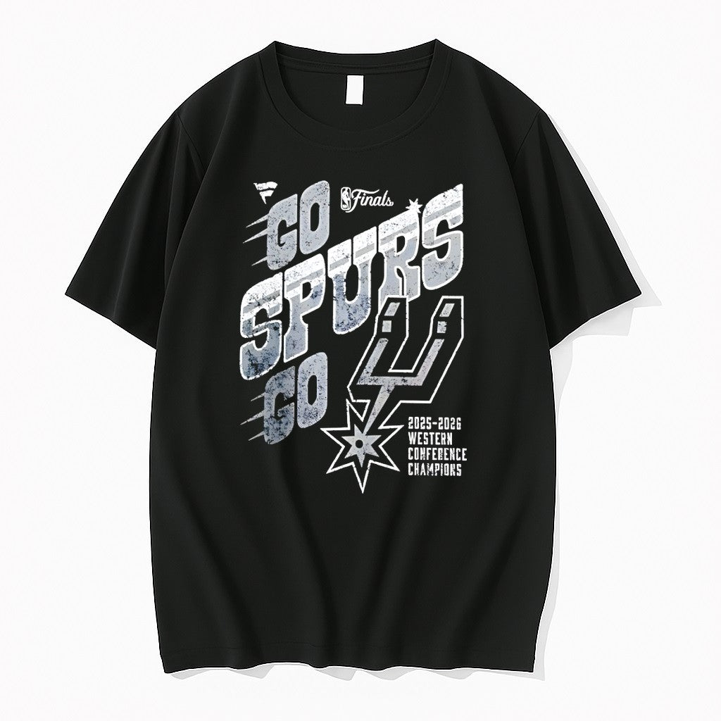 Original San Antonio Spurs Nba Basketball 2026 Nba Western Conference Champions Tshirts