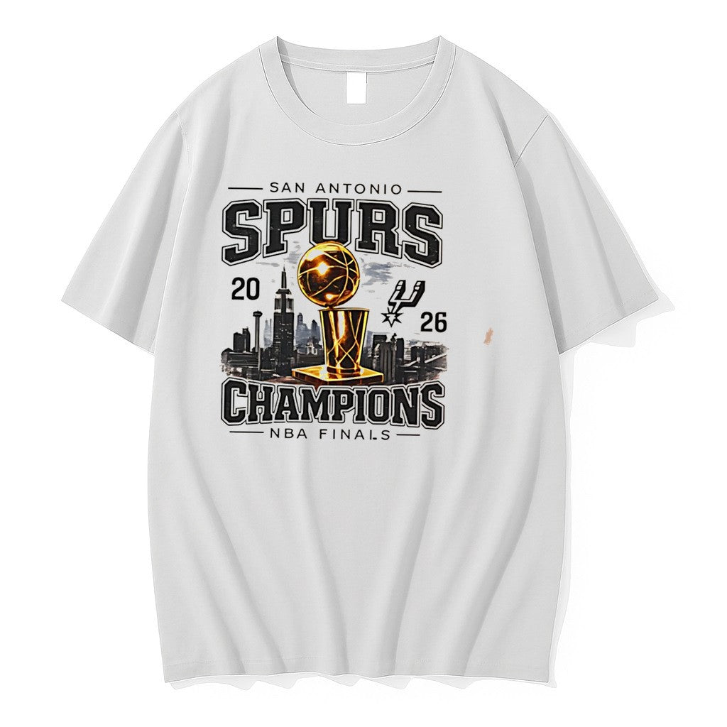 Original San Antonio Spurs Nba Finals 2026 Champions Skyline Tee Tshirts Jpg