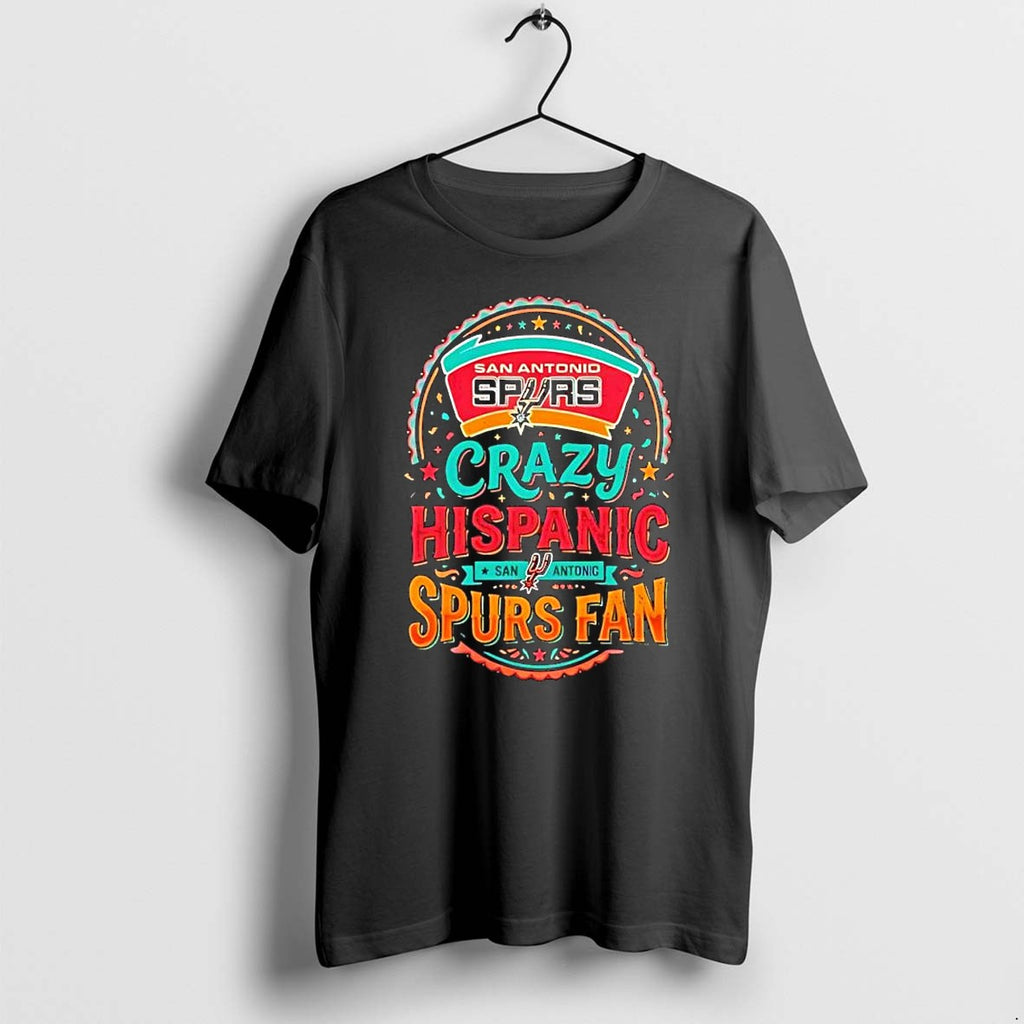 Original San Antonio Spurs Nba Finals 2026 Crazy Hispanic Spurs Fan Tshirts Jpg