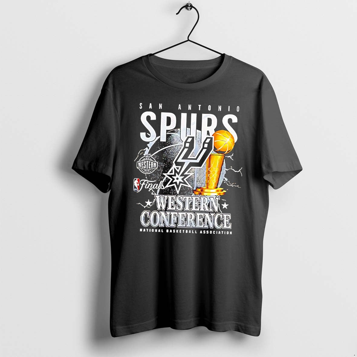Original San Antonio Spurs Western Conference Finals National Basketball Tee Tshirts