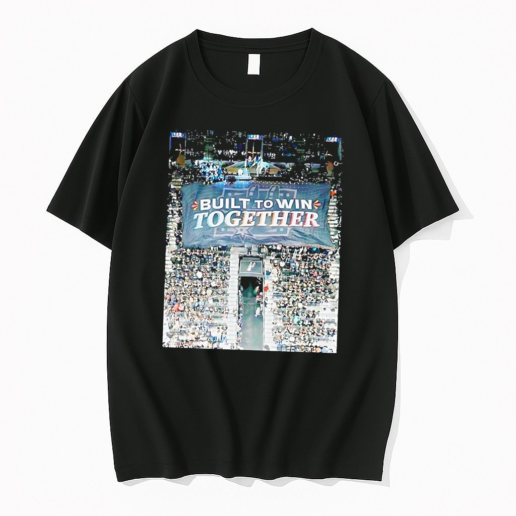 Original San Antonio Spurs Built To Win Together Tee Tshirts Jpg