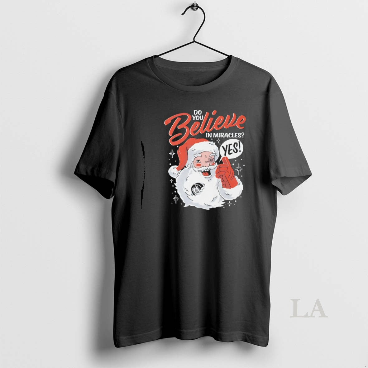 Original Santa Do You Believe In Miracles Yes T-Shirts, Hoodie, Sweatshirt | PrintMintTees.com