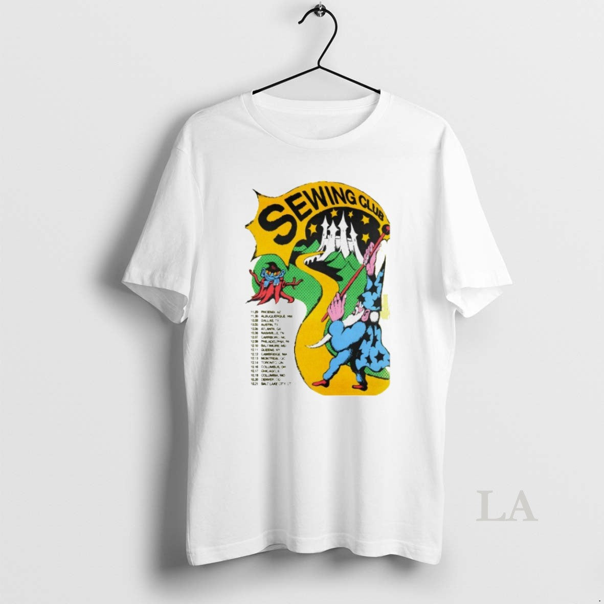Original Sewing Club 2025 America Tour Dates T-Shirts, Hoodie, Sweatshirt | PrintMintTees.com