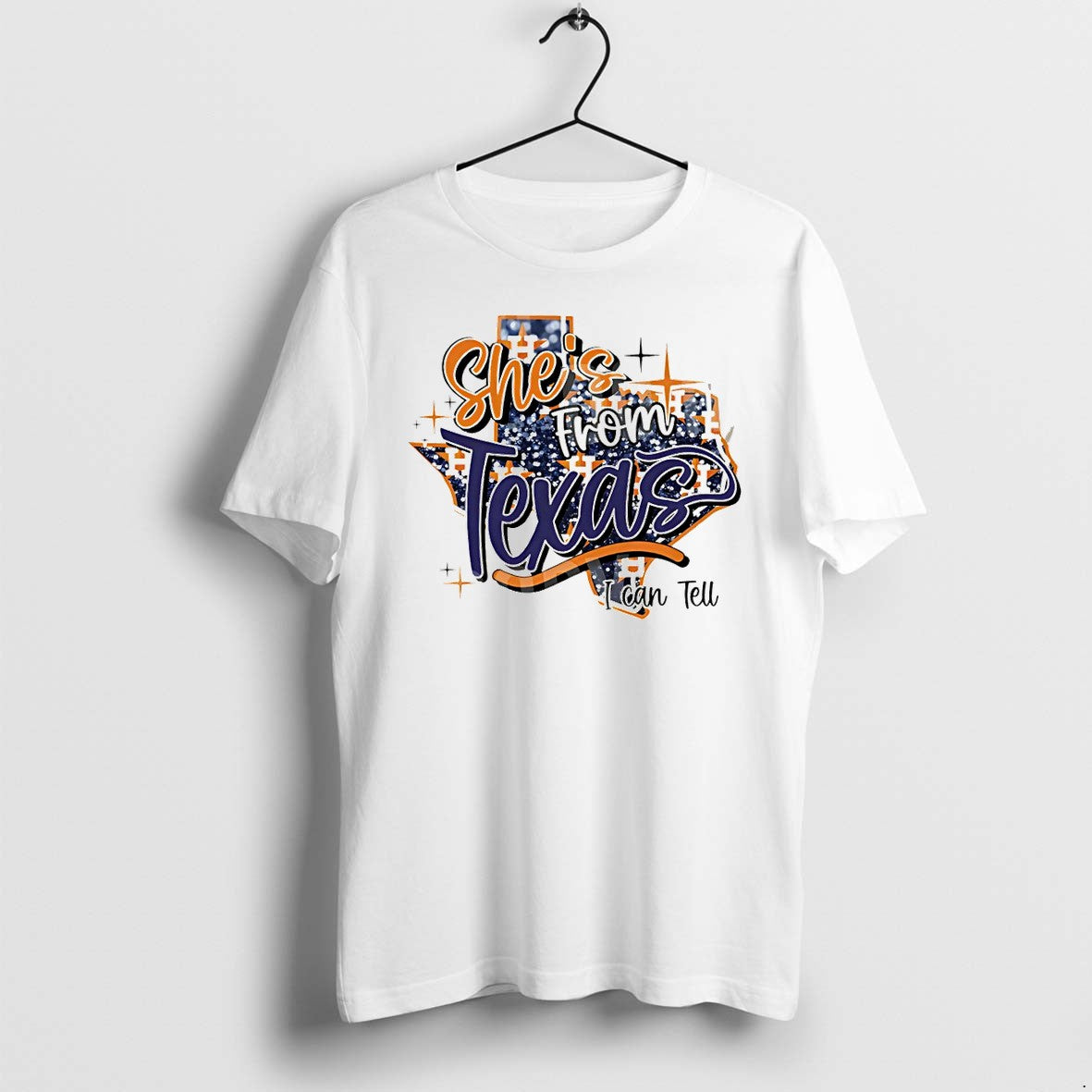 Original Shes From Texas I Can Tell Texas Choosin Map 2026 Tshirts Jpg