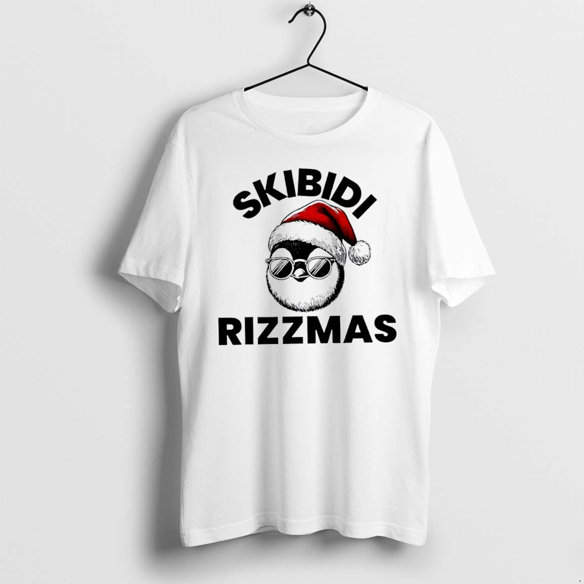 Original Skibidi Rizzmas Funny Christmas Penguin Tshirts Jpg