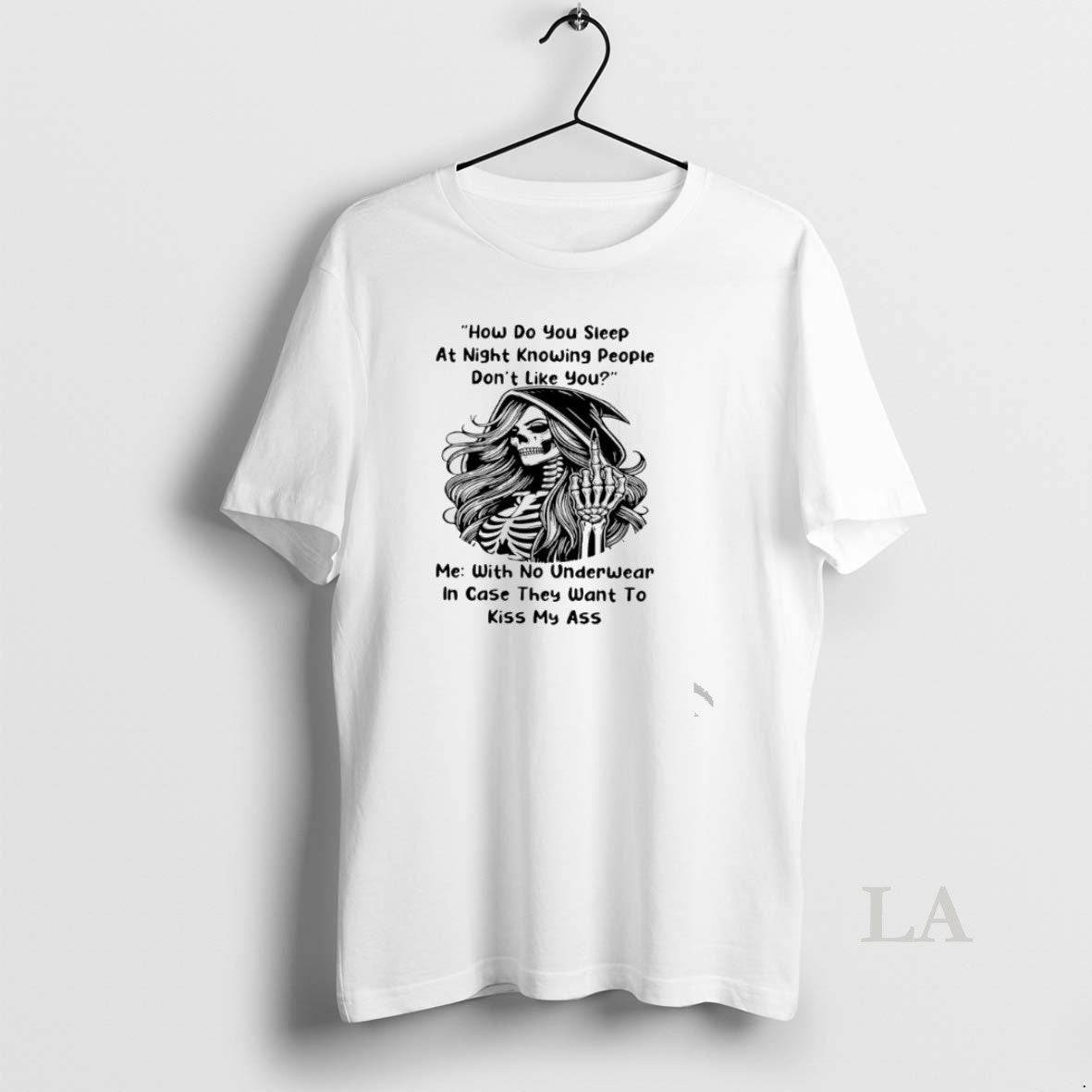 Original Skull How Do You Sleep At Night Knowing People Dont Like You T-Shirts, Hoodie, Sweatshirt | PrintMintTees.com